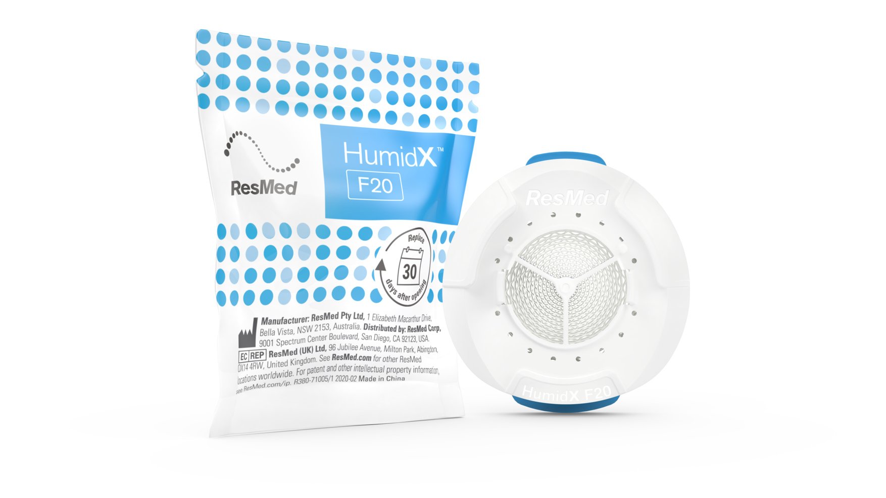 ResMed AirMini HumidX for F20 CPAP Machine
