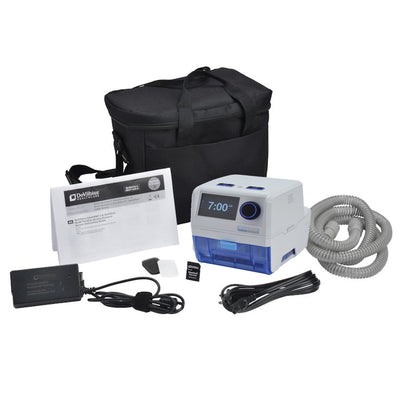 DeVilbiss Blue AutoPlus CPAP Machine with Heated Humidifier Package