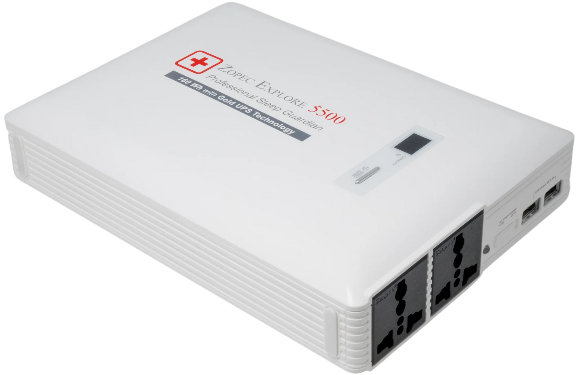 Zopec EXPLORE 5500 CPAP Home UPS Backup Battery (Humidifier Only. NOT FOR HEATED TUBE.)