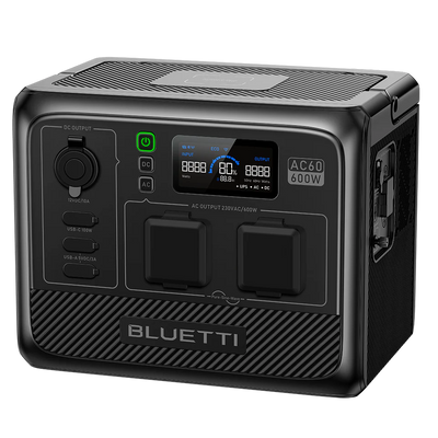 BLUETTI AC60 Portable Power Station 600W 403Wh