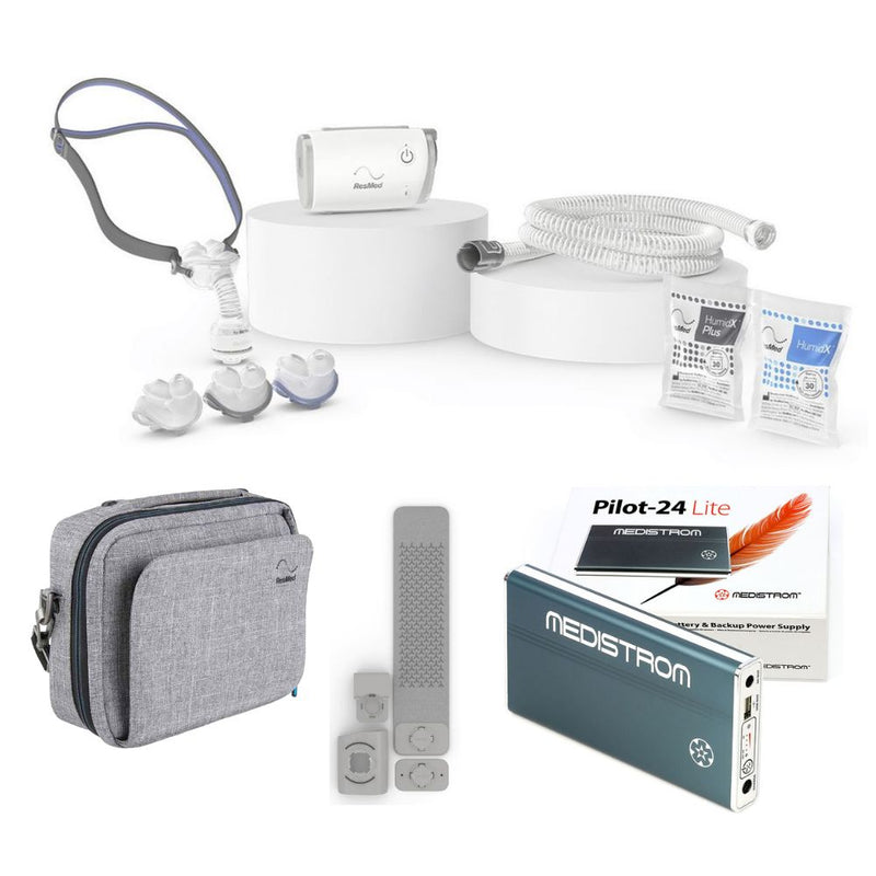 ResMed AirMini Travel CPAP Machine Pack - EasyCPAP Australia - Easy CPAP