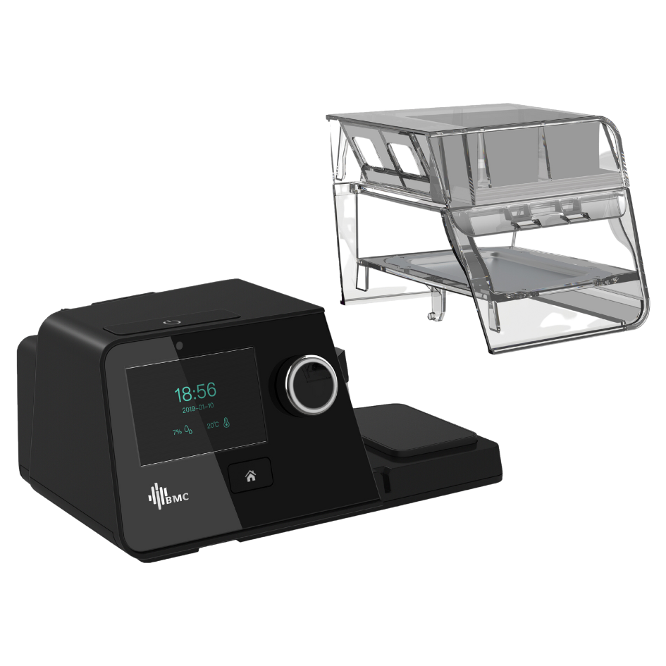 BMC Luna G3 X Automatic Pressure CPAP Machine and Mask Package