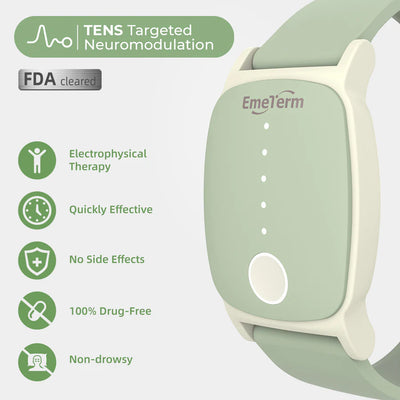 Emeterm EmeTerm Explore Anti-Nausea Wristband IP67 Waterproof Morning Motion T ...