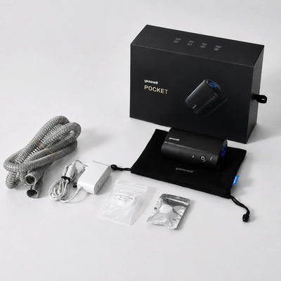 Yuwell Pocket S Travel CPAP Machine and Mask Package