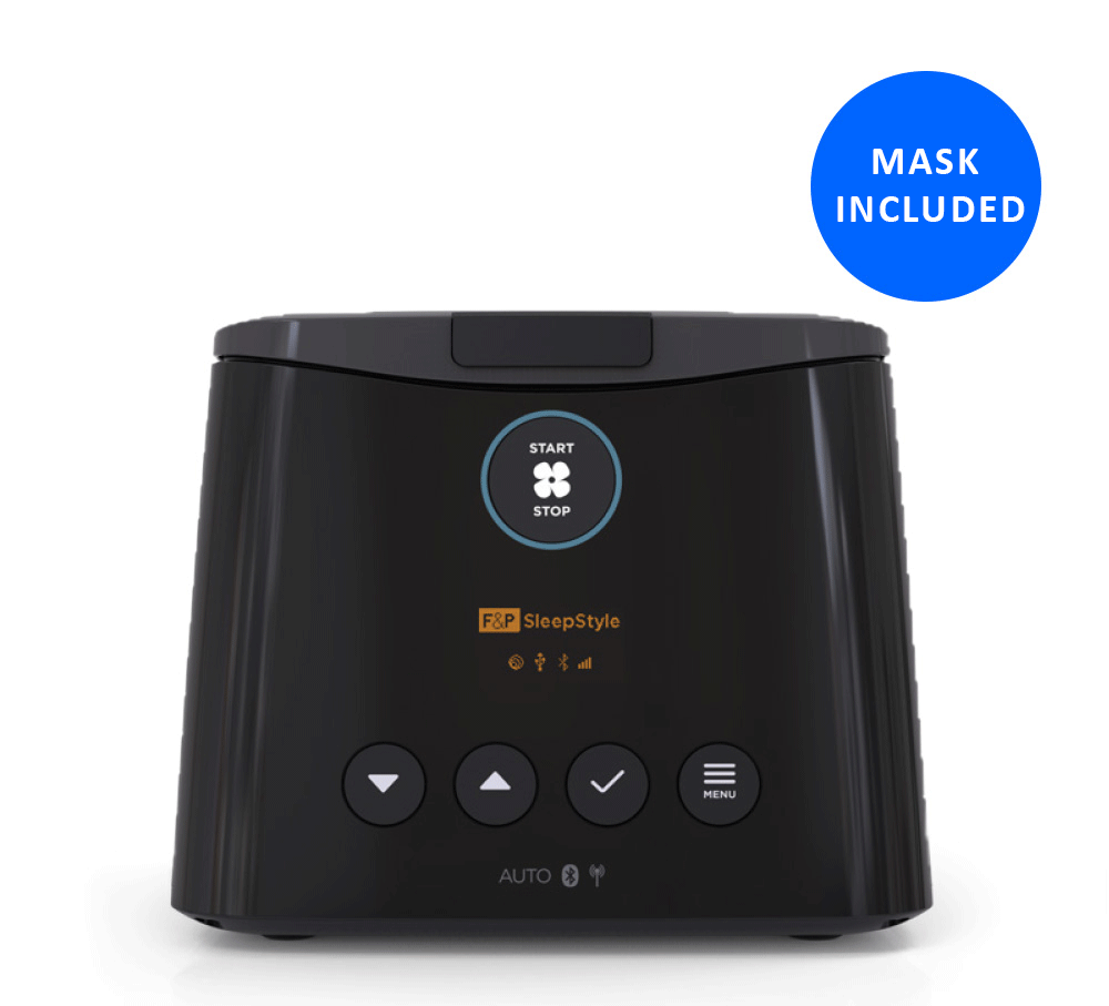 Fisher and Paykel SleepStyle Automatic CPAP Machine Package