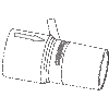 ResMed Oxygen Connector Port