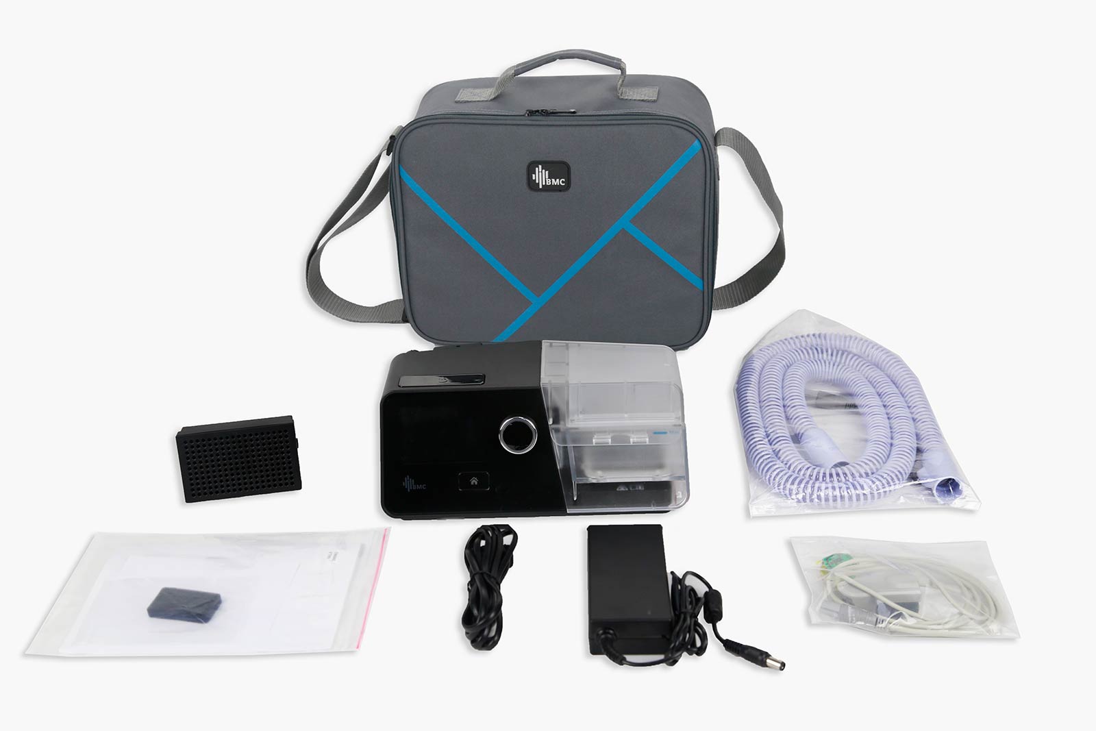 BMC Luna G3 Automatic Pressure CPAP Machine and Mask Package