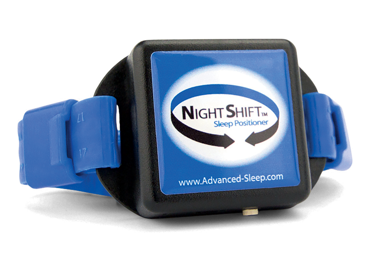 Night Shift Sleep Positioner - Lateral Sleep Device with Bluetooth