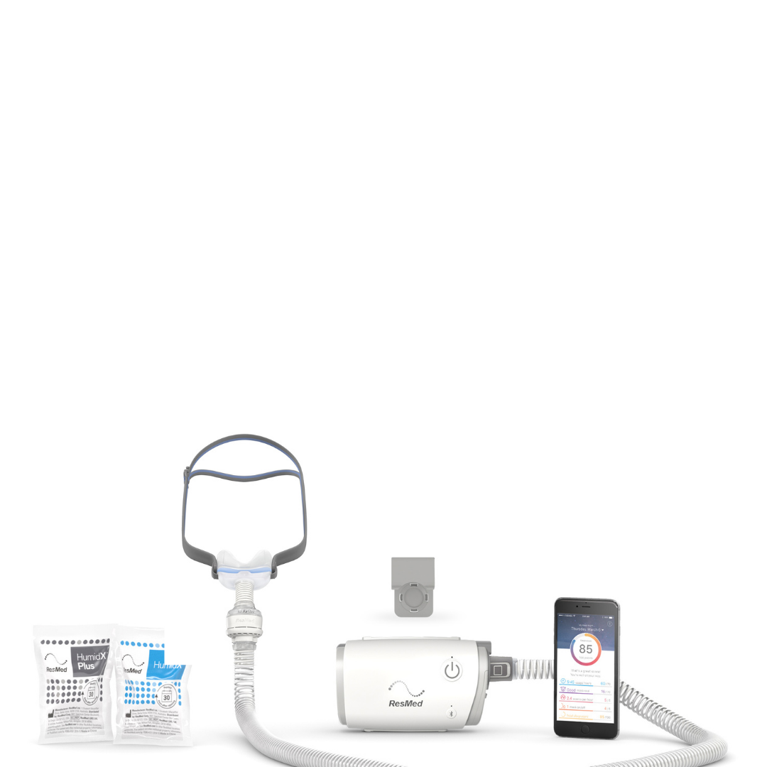 ResMed AirMini Travel CPAP Machine Pack + Battery