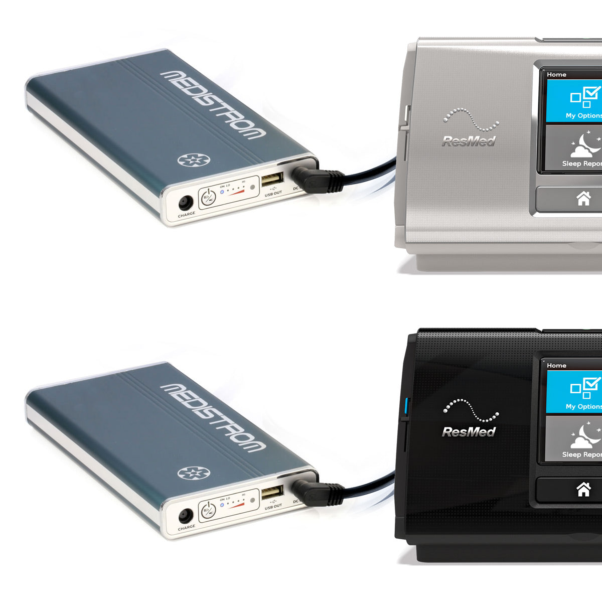 Medistrom Pilot 24 Lite battery Pack for ResMed AirSense, AirMini, S9 Machines and BMC G3